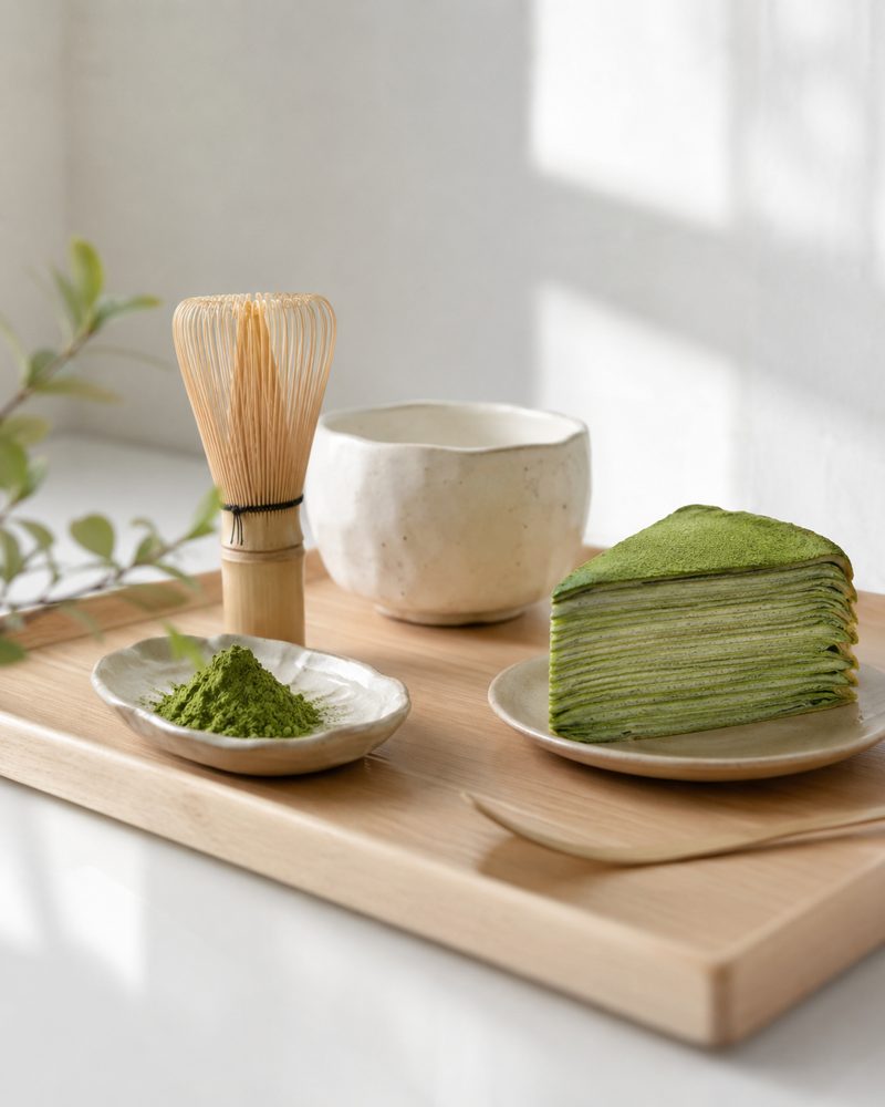 抹茶千層蛋糕
