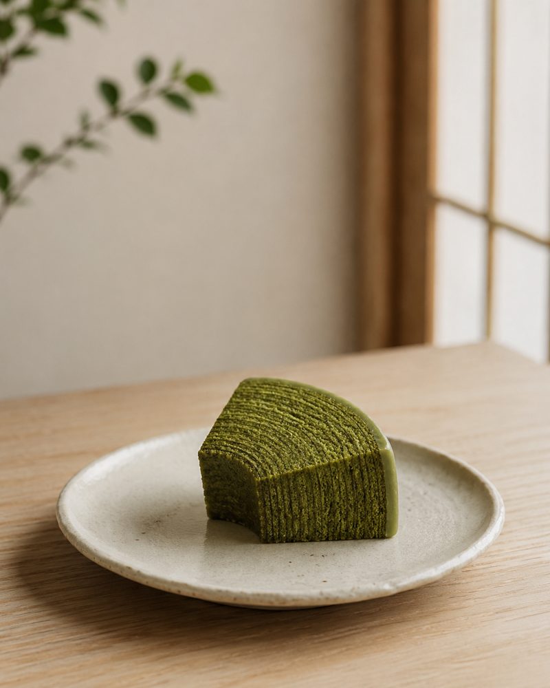 宇治抹茶古典蛋糕